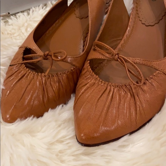 Aldo Brown Low Heel Flats - Size 10 (Euro 40) - Picture 2 of 5